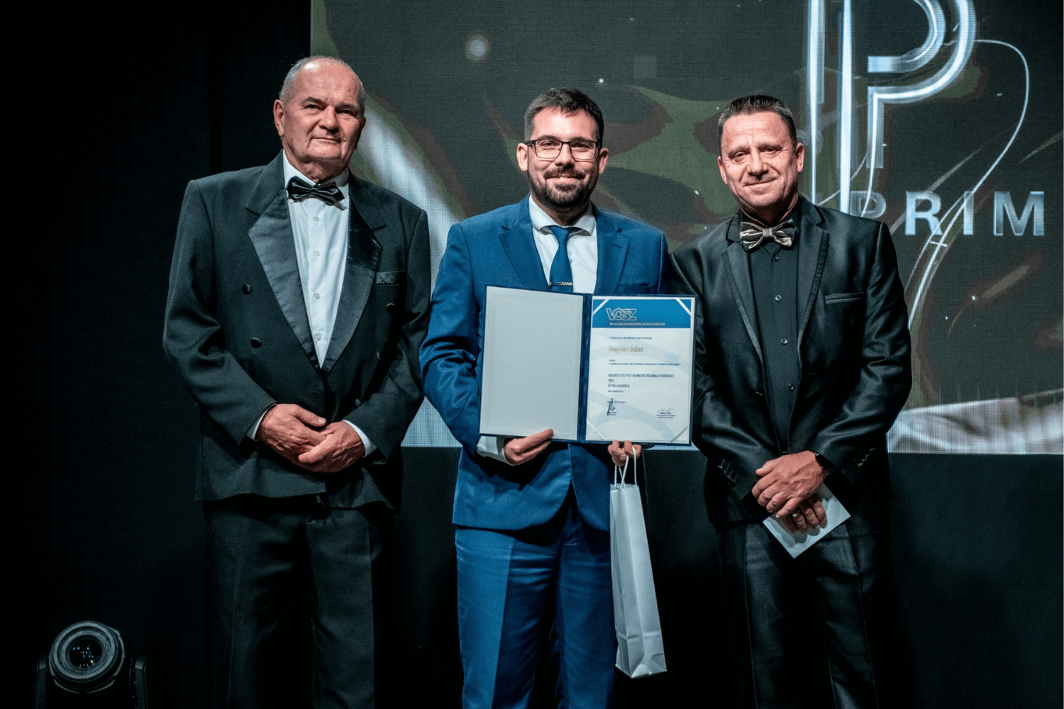 Hegyvári Bálint — 2023 Év Vállalkozója díjátadó